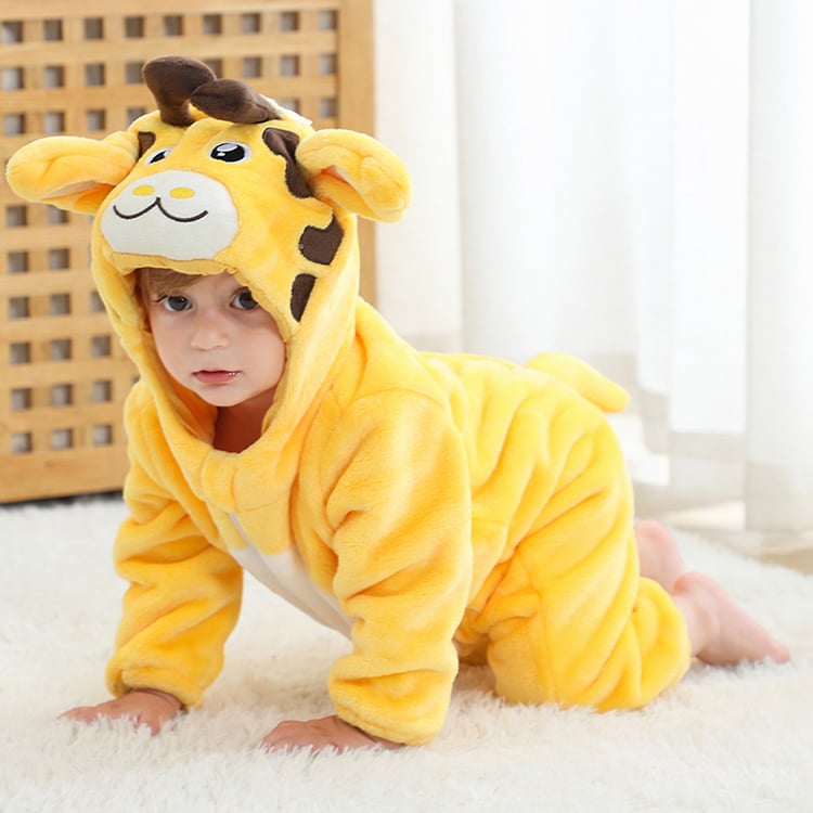 PIJAMA HIPOALERGENICO PARA BEBE JIRAFITA - MICHLEY - 3
