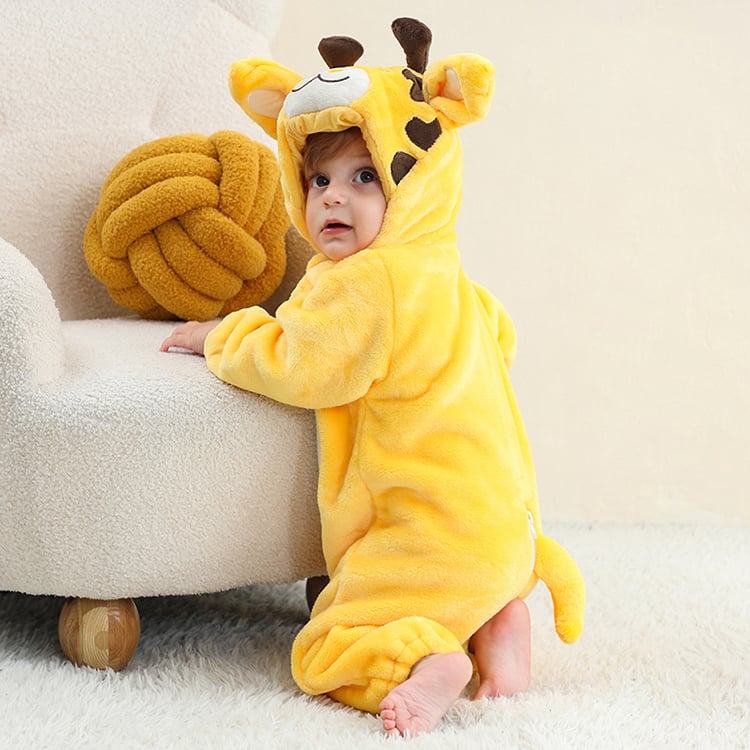 PIJAMA HIPOALERGENICO PARA BEBE JIRAFITA - MICHLEY - 4