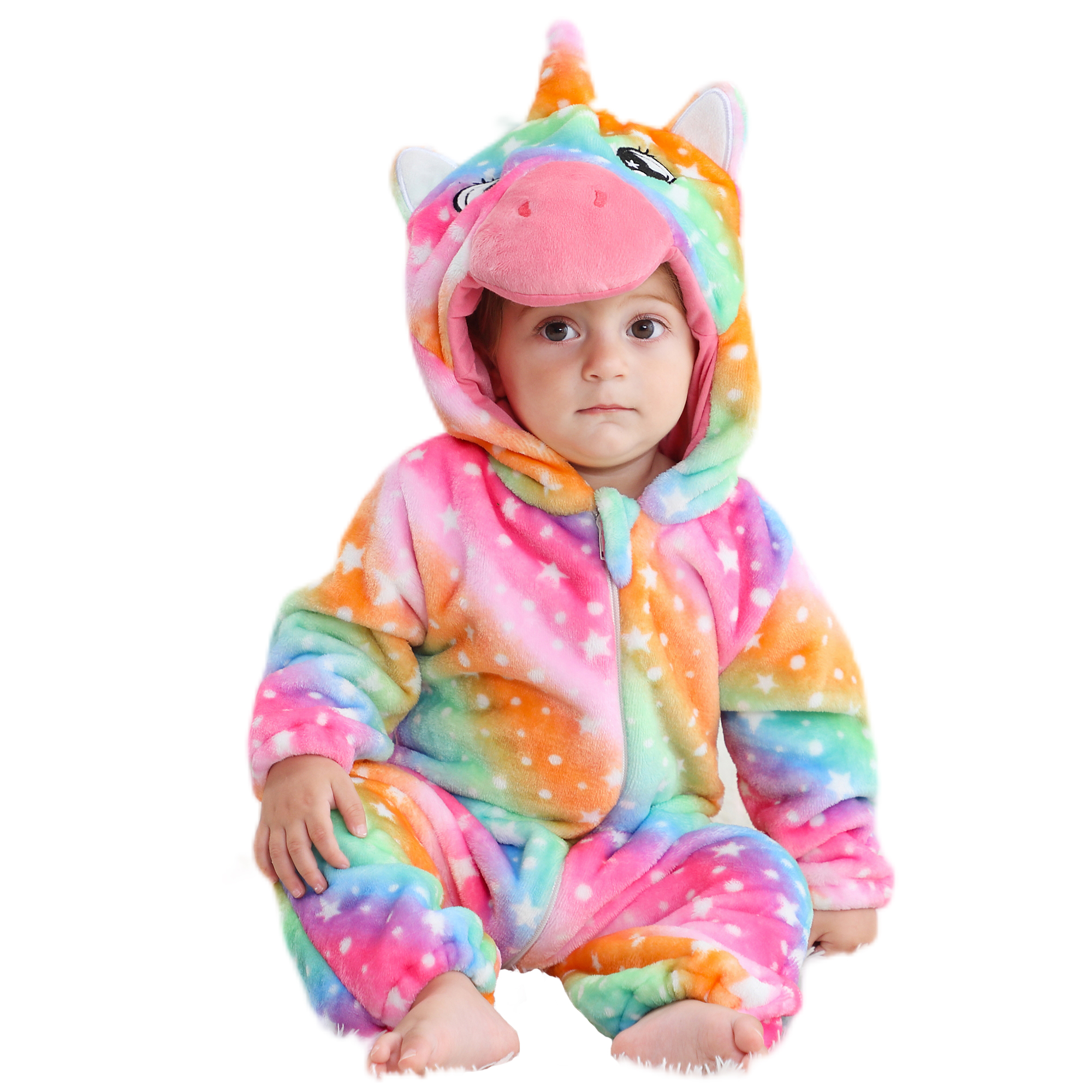 PIJAMA HIPOALERGENICO PARA BEBE UNICORNIO TORNASOL - MICHLEY - 1