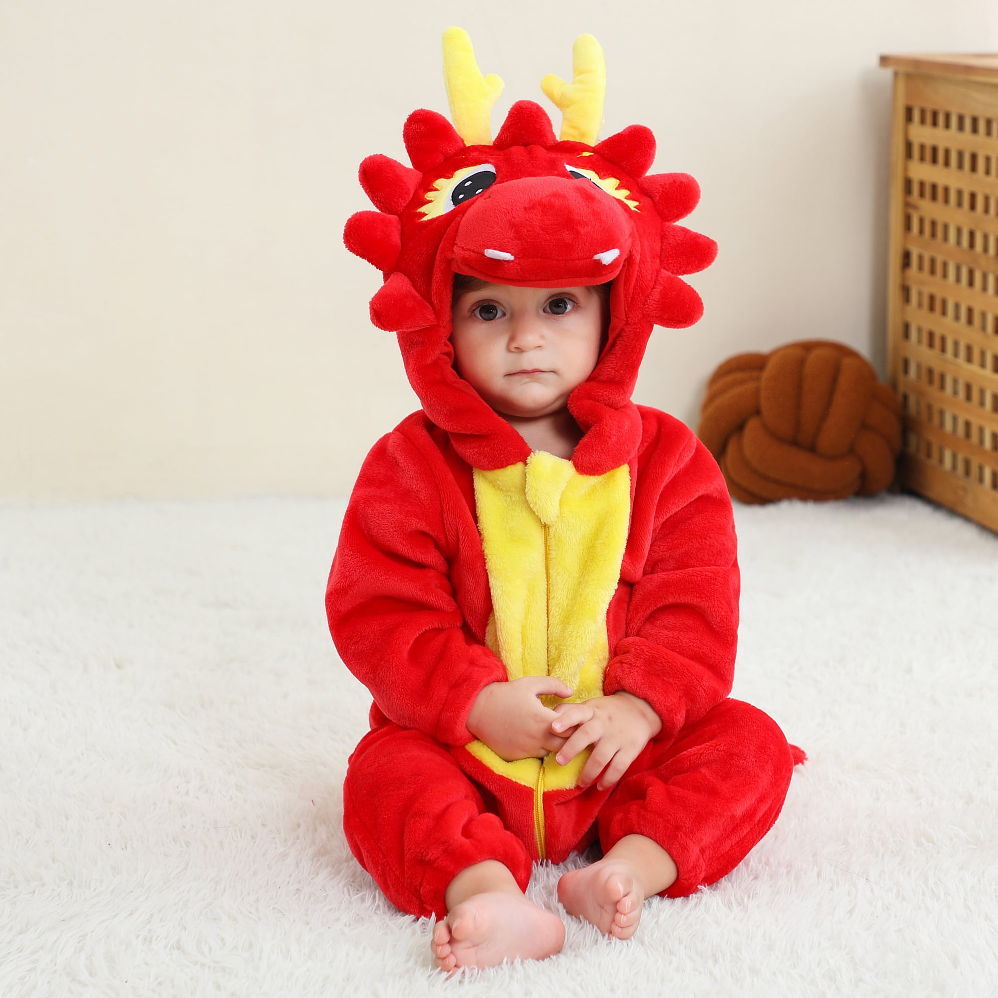 PIJAMA HIPOALERGENICO PARA BEBE TRICERATOPS - MICHLEY - 5