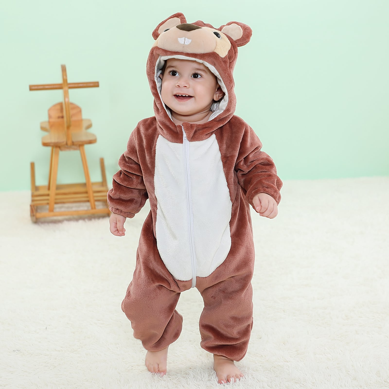 PIJAMA HIPOALERGENICO PARA BEBE CASTOR - MICHLEY - 2