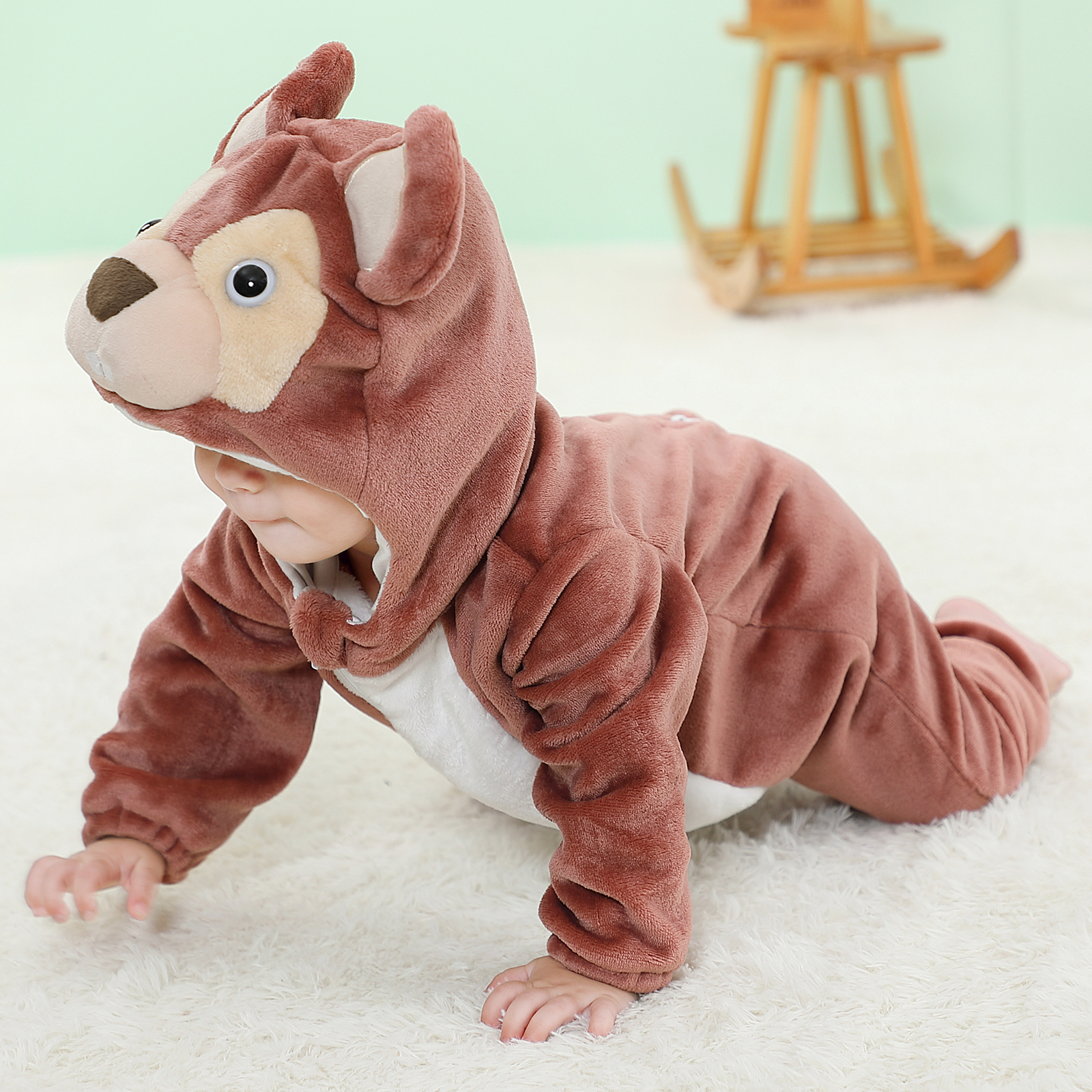 PIJAMA HIPOALERGENICO PARA BEBE CASTOR - MICHLEY - 4