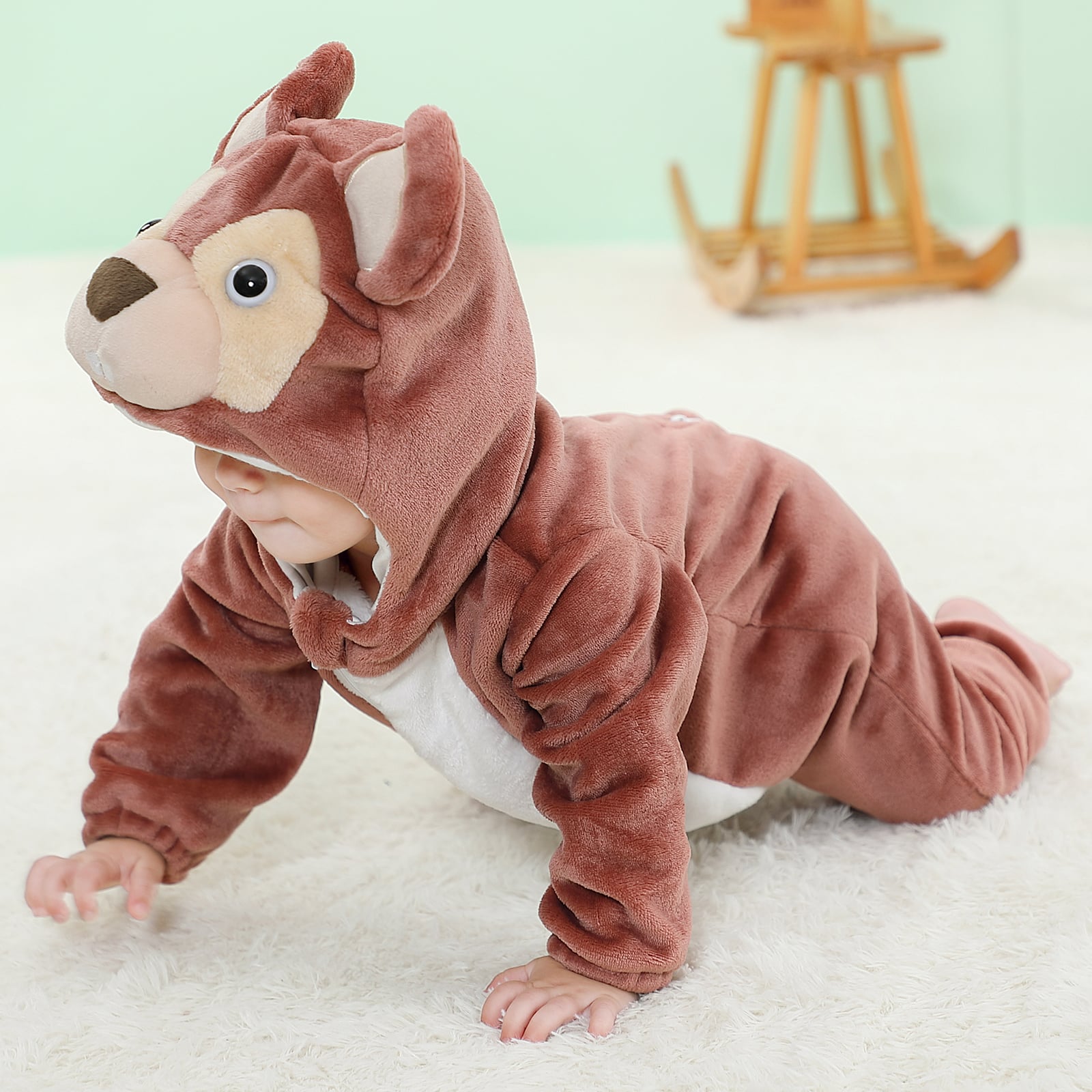 PIJAMA HIPOALERGENICO PARA BEBE CASTOR - MICHLEY - 4