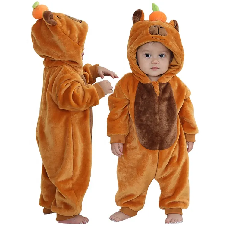 PIJAMA HIPOALERGENICO PARA BEBE CAPIBARA - MICHLEY - 1