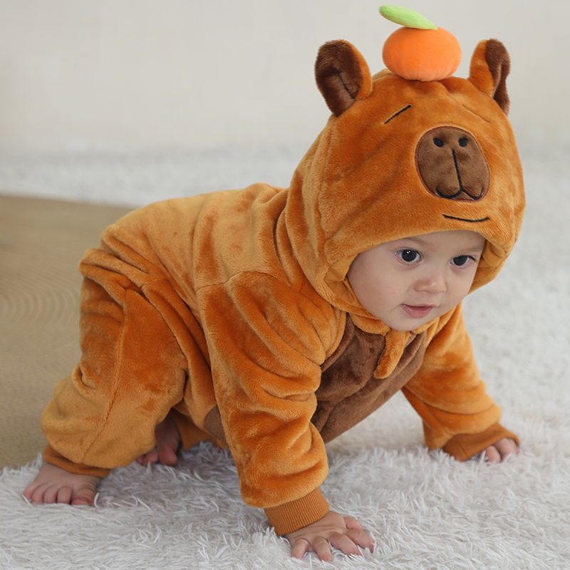 PIJAMA HIPOALERGENICO PARA BEBE CAPIBARA - MICHLEY - 2