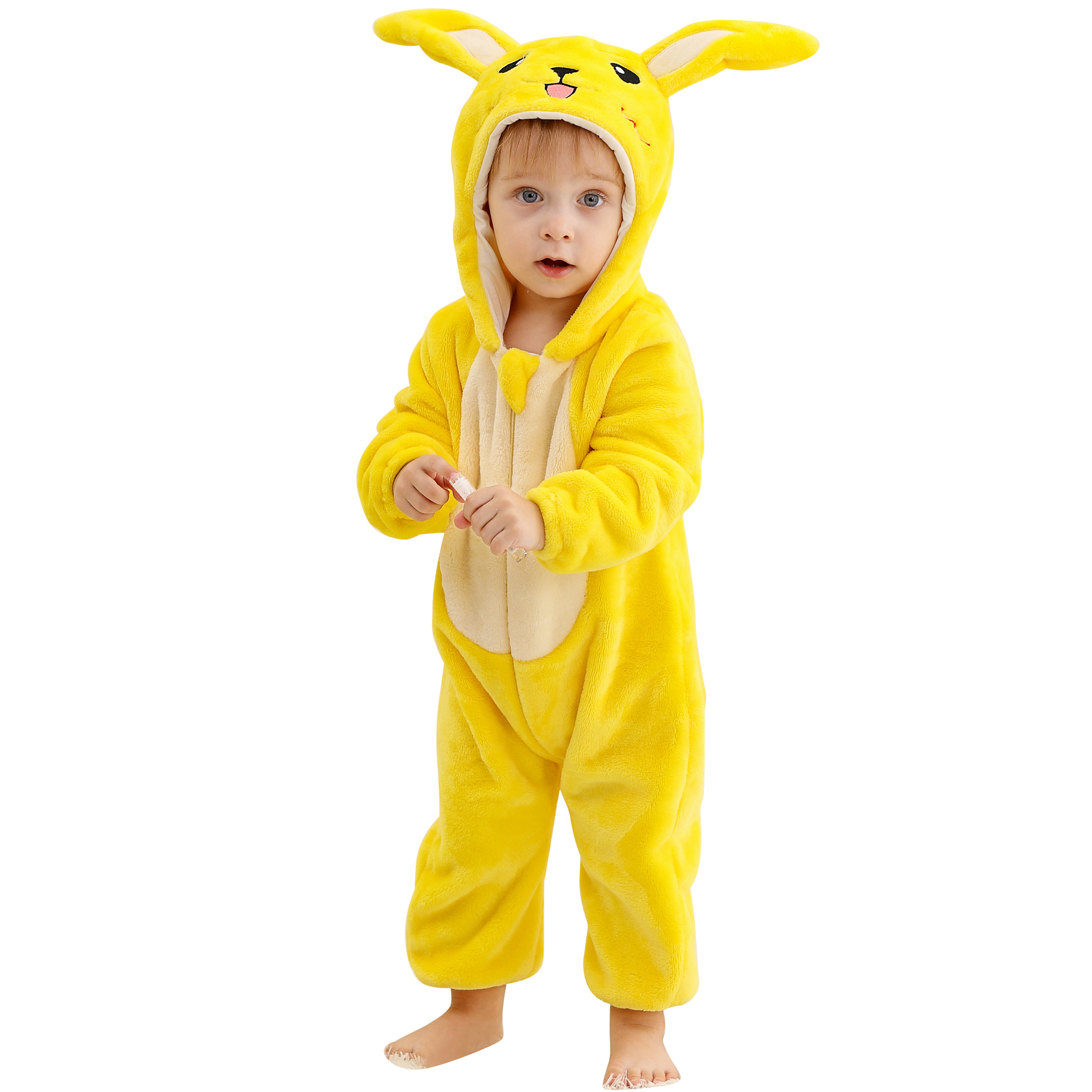 PIJAMA HIPOALERGENICO PARA BEBE PIKACHU - MICHLEY - 1