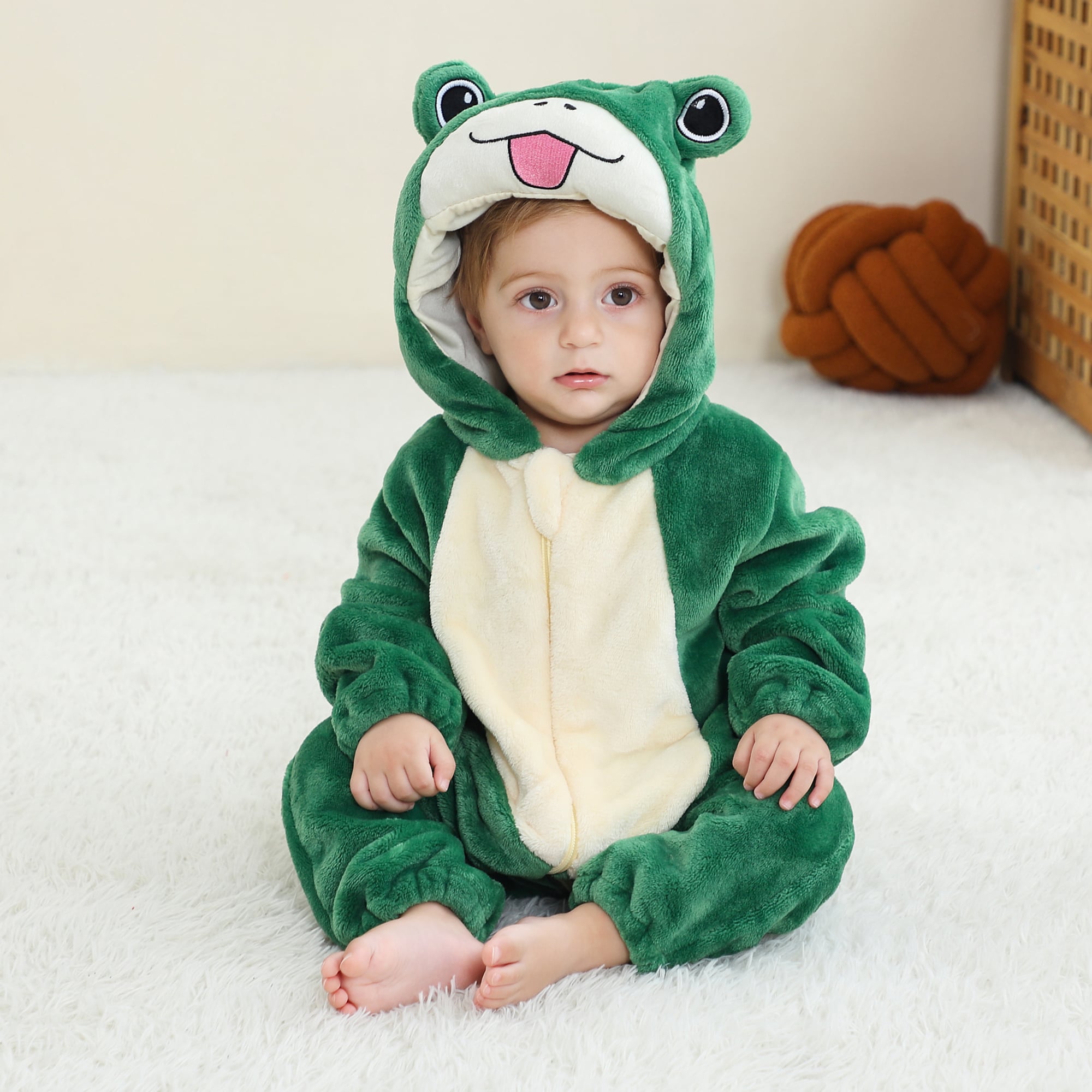 PIJAMA HIPOALERGENICO PARA BEBE RANITA - MICHLEY - 2