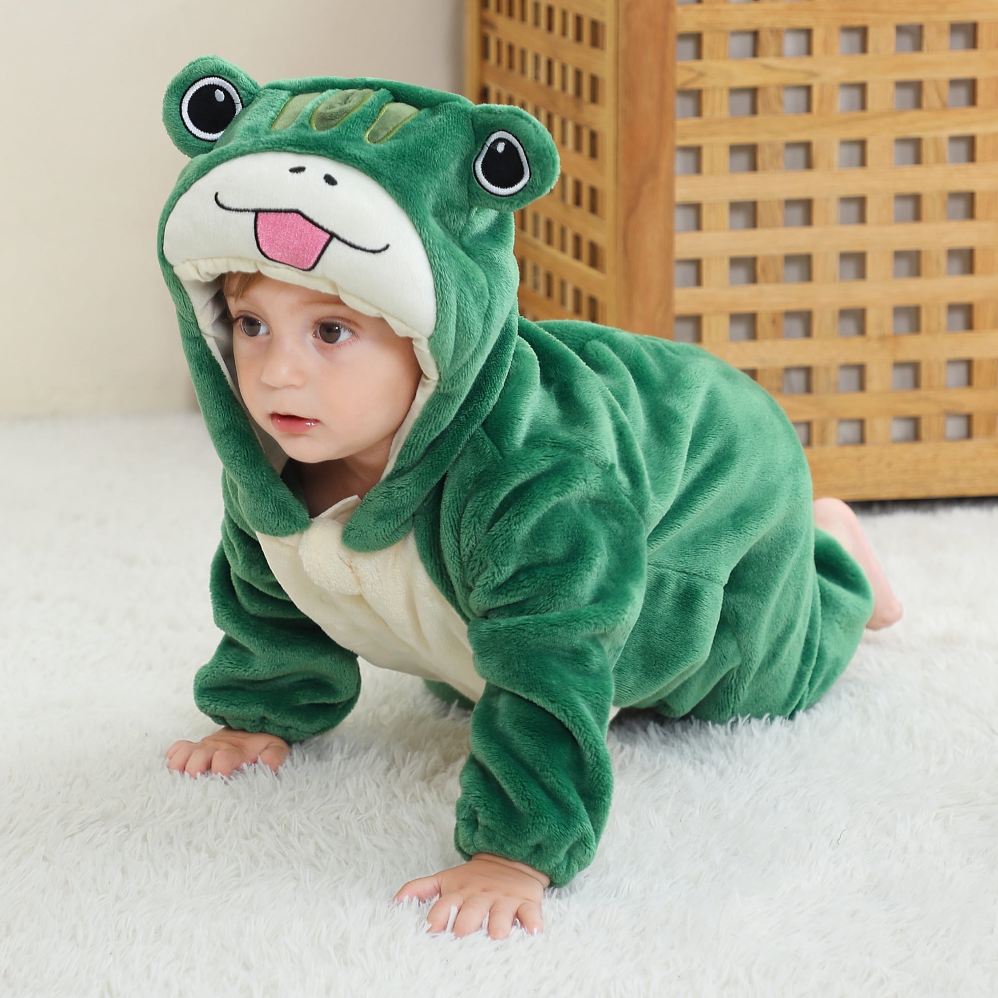 PIJAMA HIPOALERGENICO PARA BEBE RANITA - MICHLEY - 5