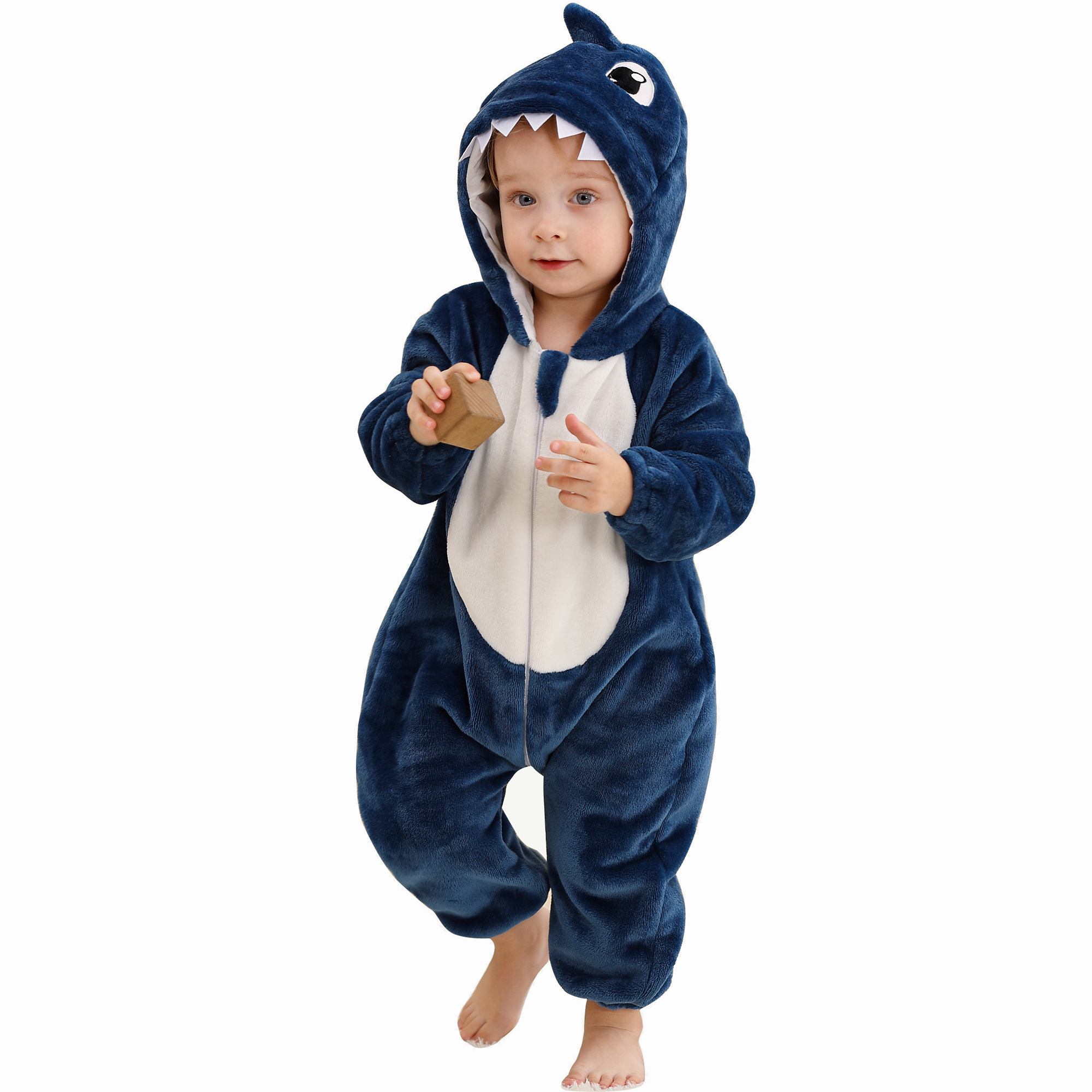 PIJAMA HIPOALERGENICO PARA BEBE TIBURONCIN - MICHLEY - 1