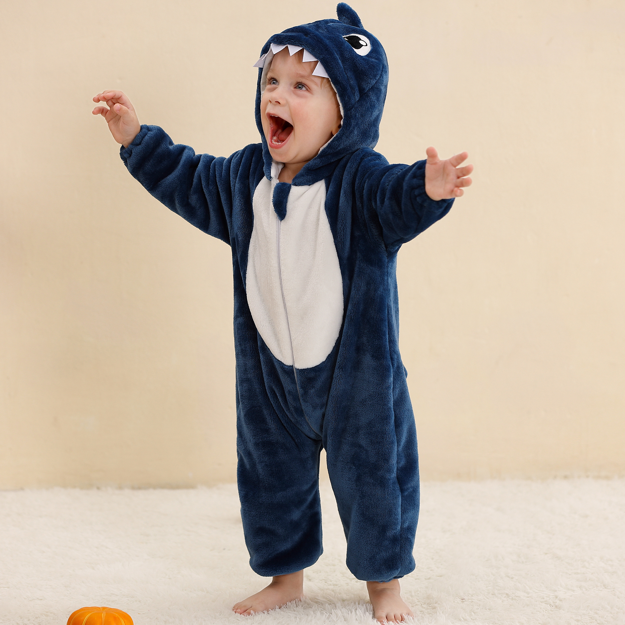 PIJAMA HIPOALERGENICO PARA BEBE TIBURONCIN - MICHLEY - 4