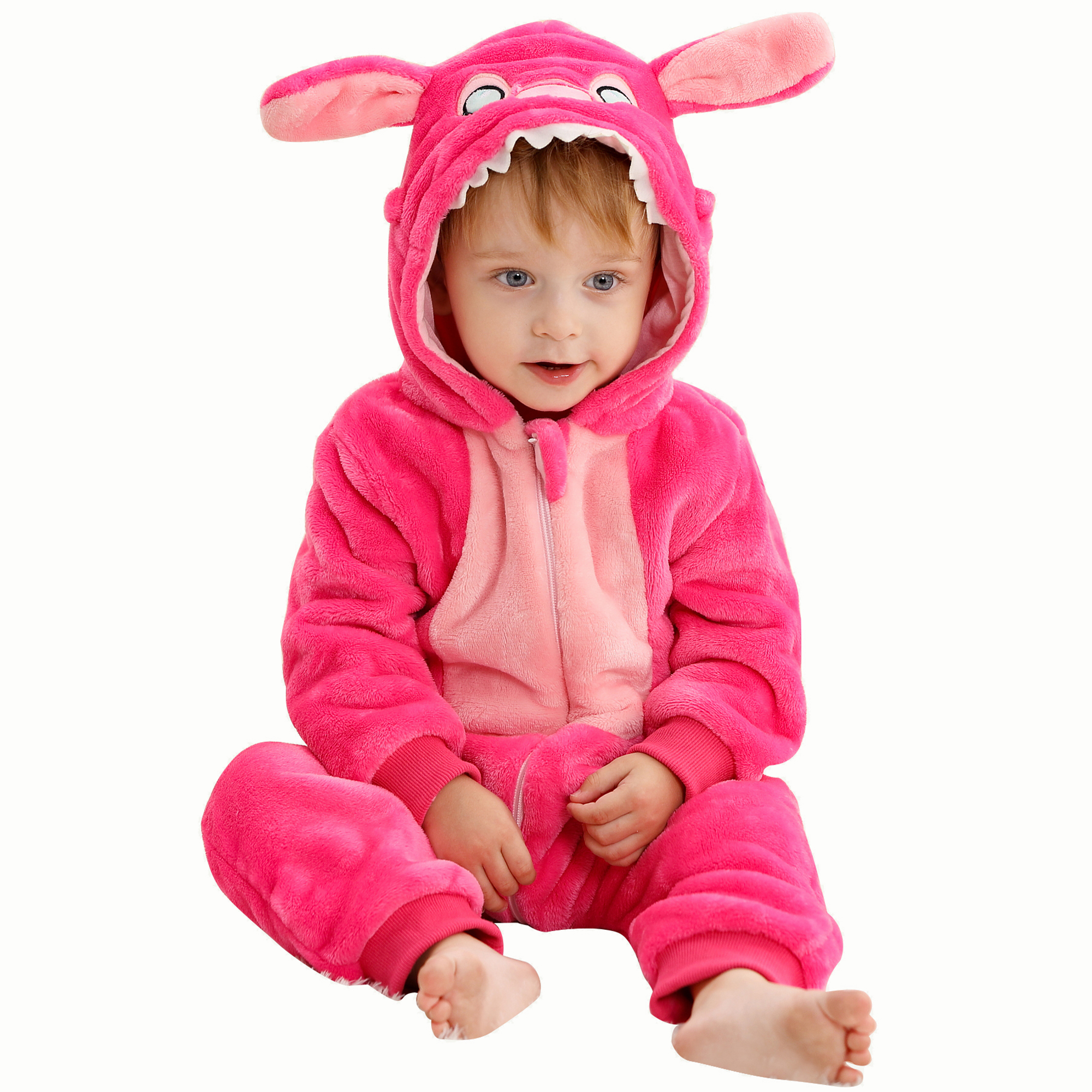 PIJAMA HIPOALERGENICO PARA BEBE STITCH Y ANGELA - MICHLEY - 1