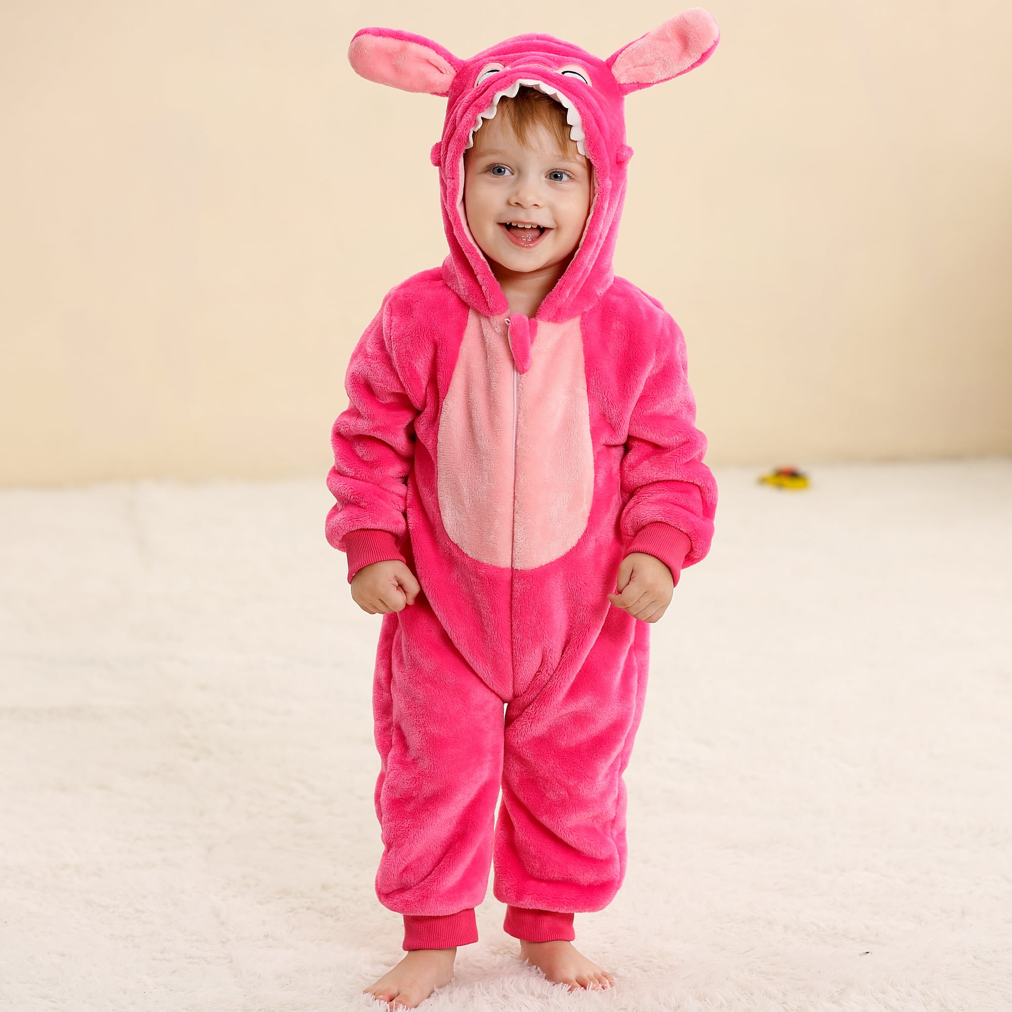 PIJAMA HIPOALERGENICO PARA BEBE STITCH Y ANGELA - MICHLEY - 2