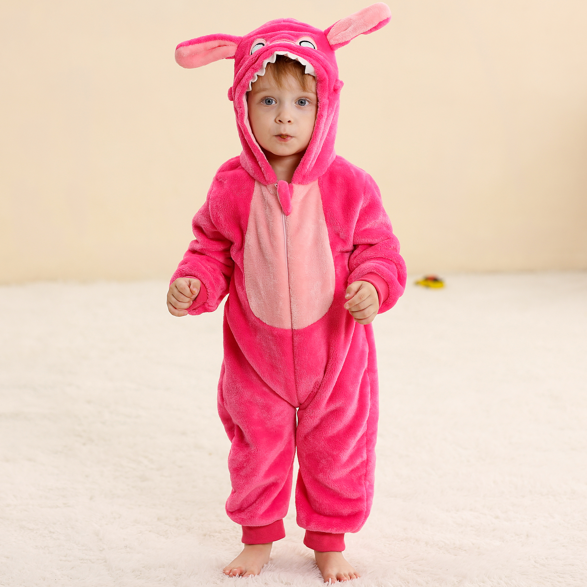 PIJAMA HIPOALERGENICO PARA BEBE STITCH Y ANGELA - MICHLEY - 5