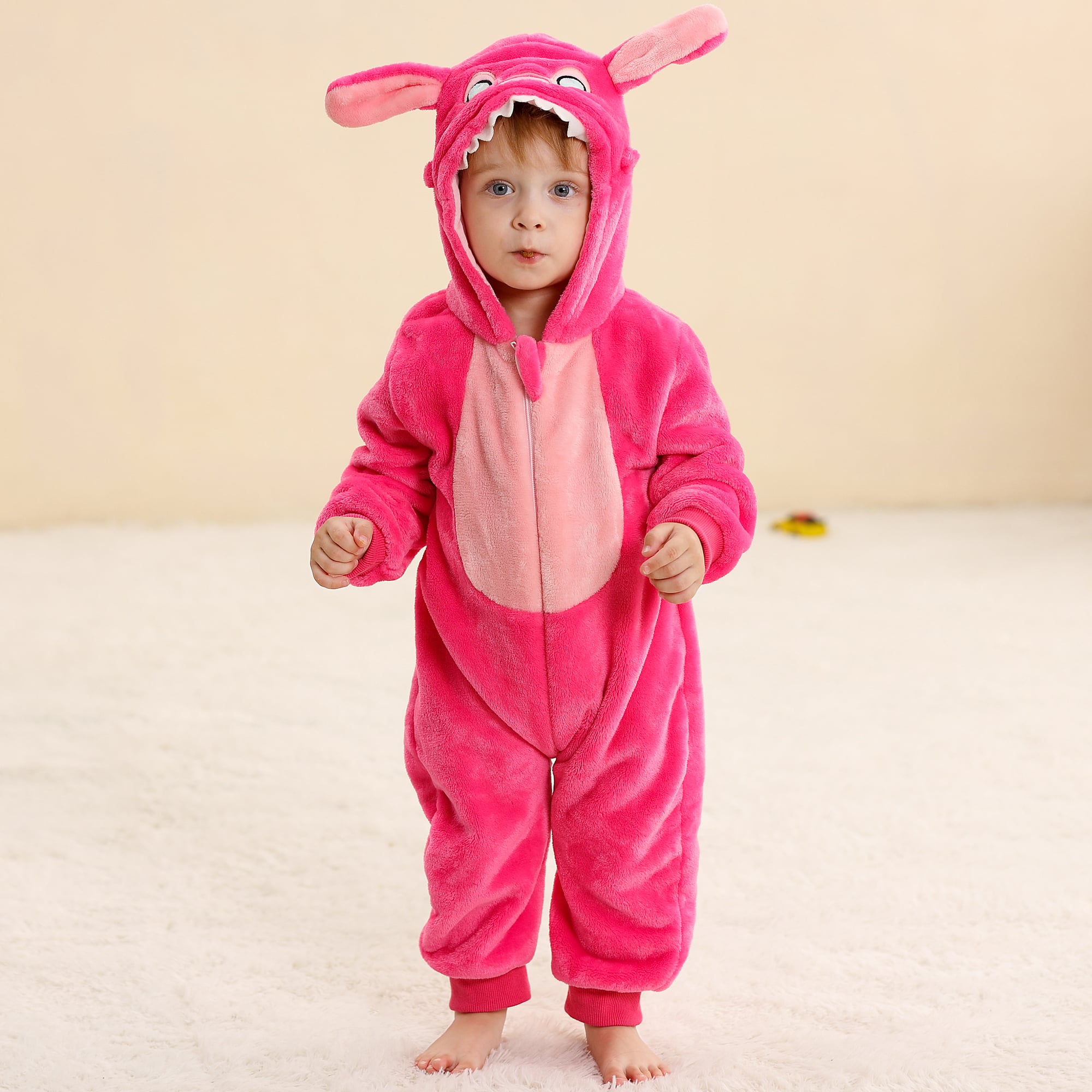 PIJAMA HIPOALERGENICO PARA BEBE STITCH Y ANGELA - MICHLEY - 5
