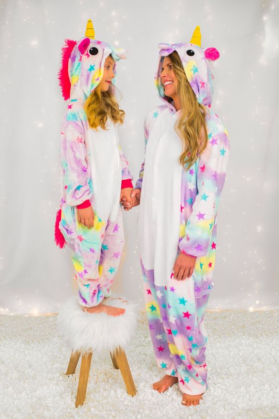 PIJAMA ENTERIZO UNISEX DISFRAZ UNICORNIOS - JMP SHOP - 1