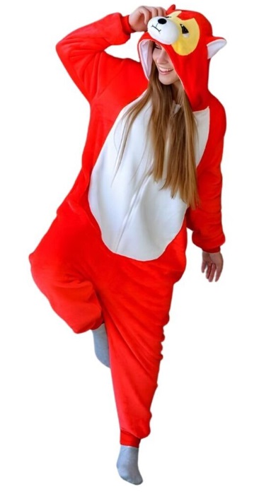 PIJAMA ENTERIZO UNISEX DISFRAZ PERRO HUSKY Y AKITA - JMP SHOP - 1