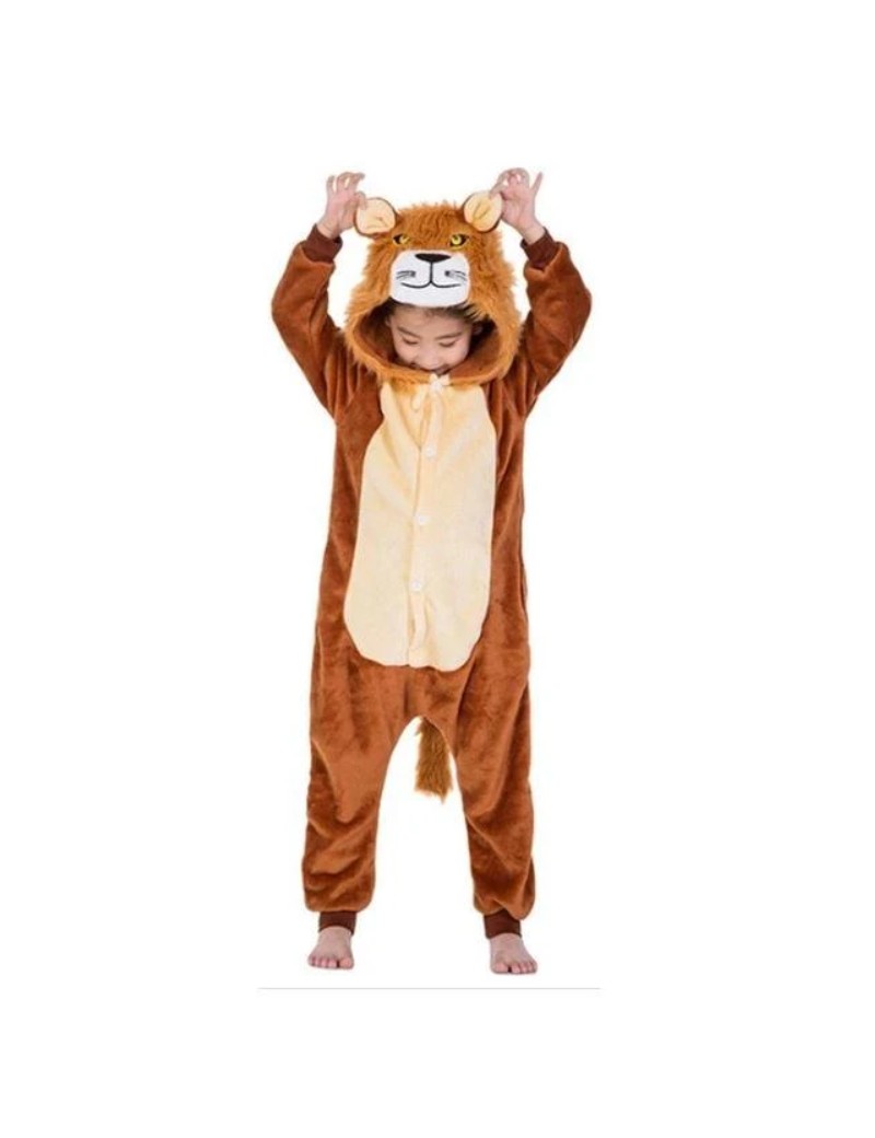 PIJAMA ENTERIZO UNISEX DISFRAZ LEON - JMP SHOP - 2