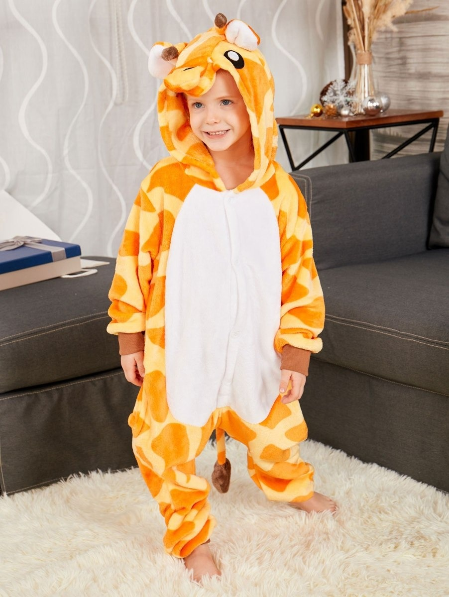 PIJAMA ENTERIZO UNISEX DISFRAZ JIRAFA - JMP SHOP - 2