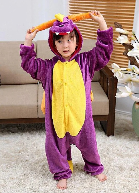 PIJAMA ENTERIZO UNISEX DISFRAZ SPYRO - JMP SHOP - 2