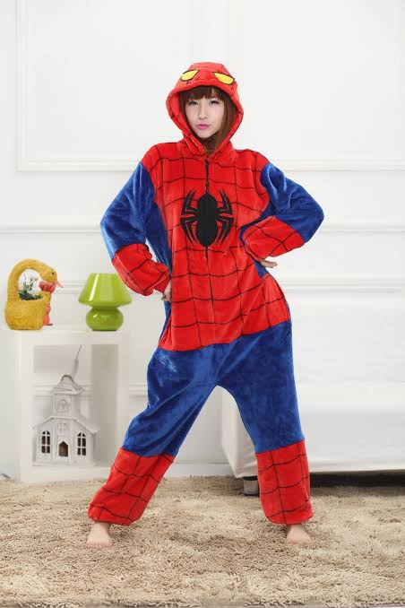 PIJAMA ENTERIZO UNISEX DISFRAZ SPIDERMAN - JMP SHOP - 1