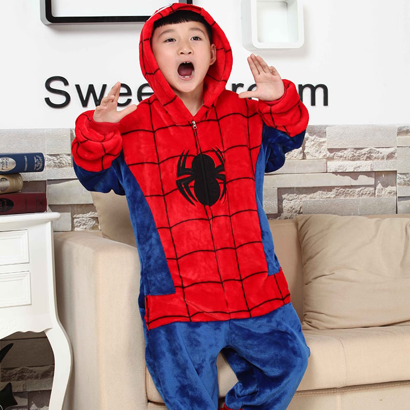 PIJAMA ENTERIZO UNISEX DISFRAZ SPIDERMAN - JMP SHOP - 3