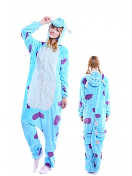 PIJAMA ENTERIZO UNISEX DISFRAZ SULLIVAN Y MIKE WAZOWSKI - JMP SHOP - 1