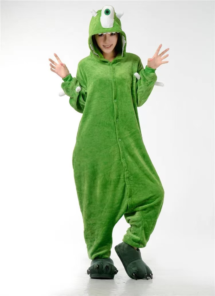 PIJAMA ENTERIZO UNISEX DISFRAZ SULLIVAN Y MIKE WAZOWSKI - JMP SHOP - 1