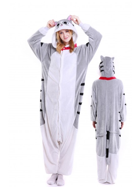 PIJAMA ENTERIZO UNISEX DISFRAZ GATO CHI - JMP SHOP - 1