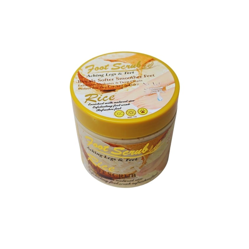 EXFOLIANTE PIES WOKALI A BASE DE ARROZ 500 G - 2