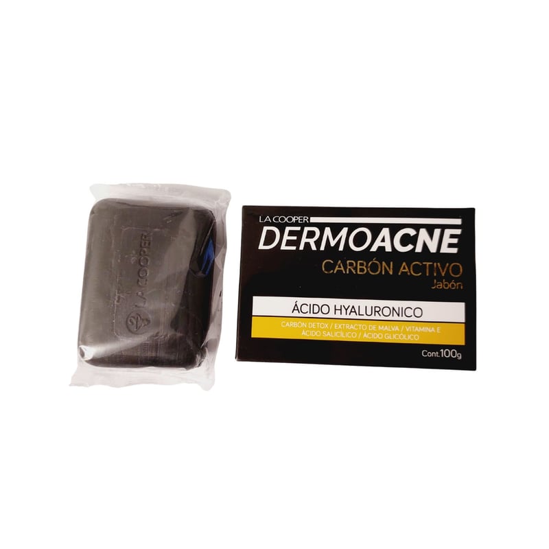 PACK 5 JABON OEM CARBON ACTIVO DERMOACNE - 2