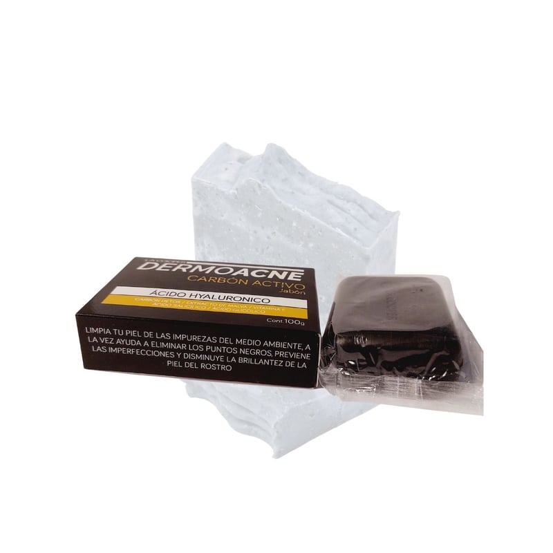 PACK 5 JABON OEM CARBON ACTIVO DERMOACNE - 3