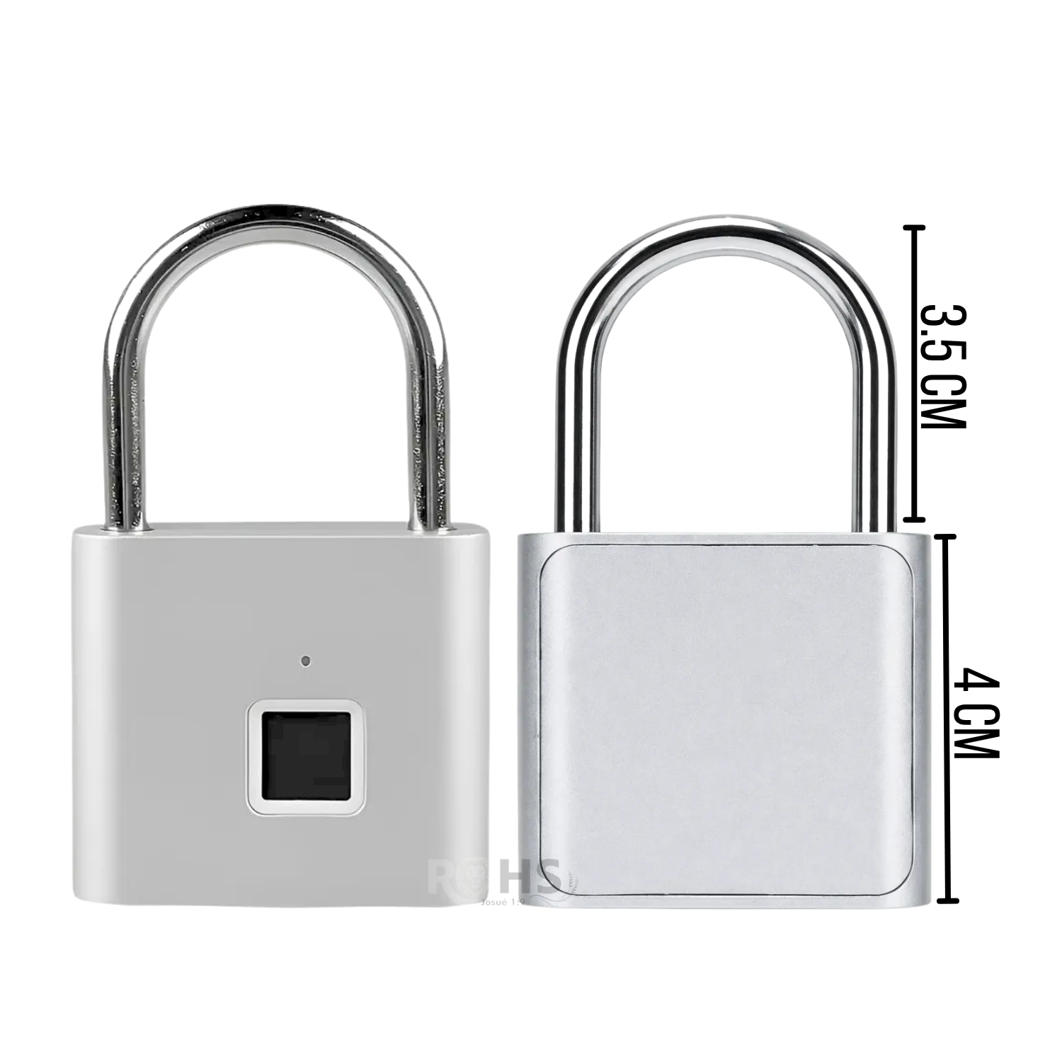 CANDADO INTELIGENTE CON HUELLA DIGITAL RECARGABLE TIPO C - 6