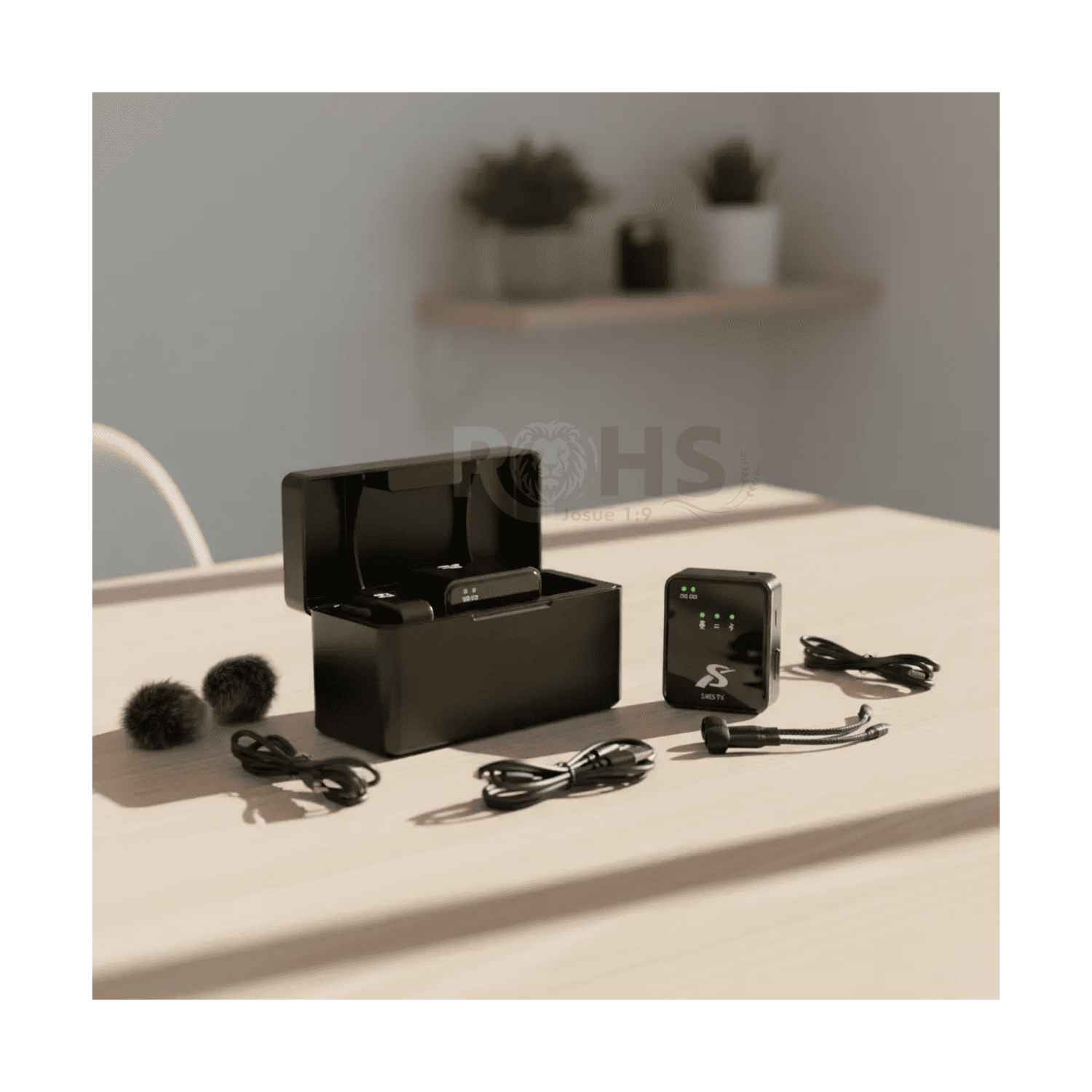 MICRÓFONO SOLAPERO INALÁMBRICO DUAL 4 EN 1 SX63 CON CANCELACIÓN DE RUIDO ALTA SENSIBILIDAD - 3