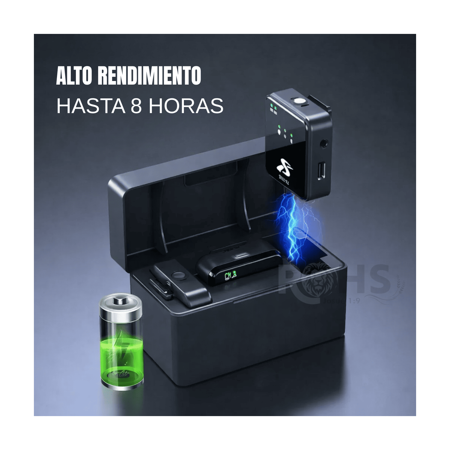 MICRÓFONO SOLAPERO INALÁMBRICO DUAL 4 EN 1 SX63 CON CANCELACIÓN DE RUIDO ALTA SENSIBILIDAD - 5