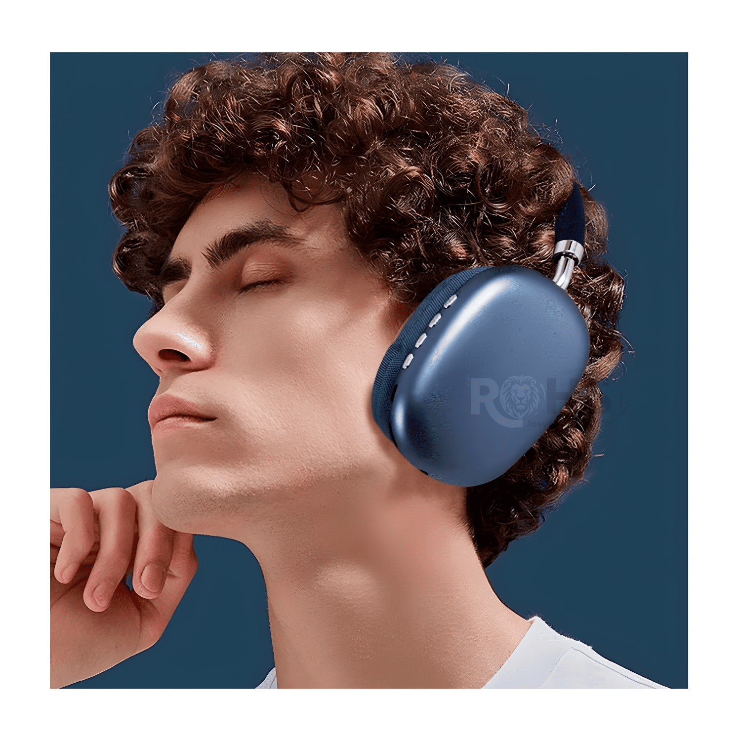 Audífonos Bluetooth Inalámbricos P9 Con Micrófono Azul - 6