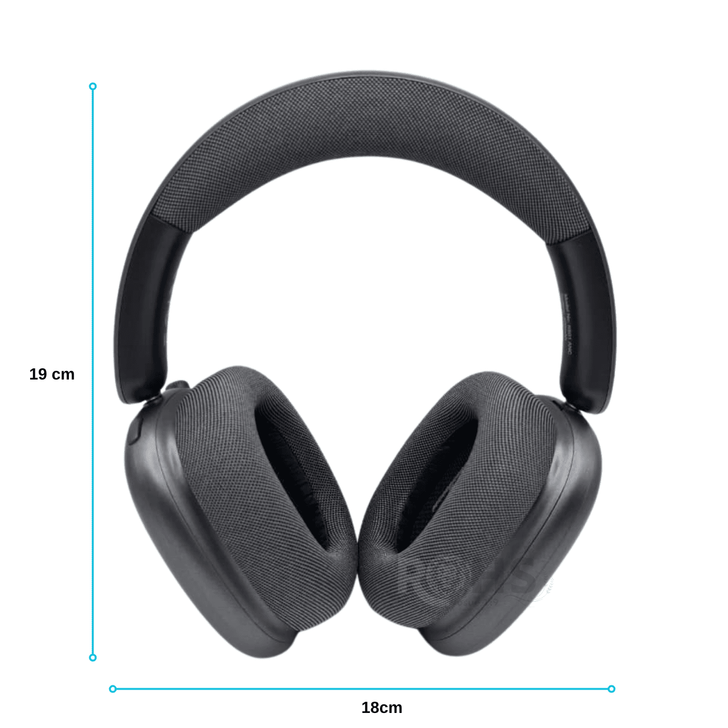 HEADPHONES BLUETOOTH INALÁMBRICOS KIMISO K601 ANC CON CANCELACIÓN DE RUIDO SONIDO PURE BASS NEGRO - 2