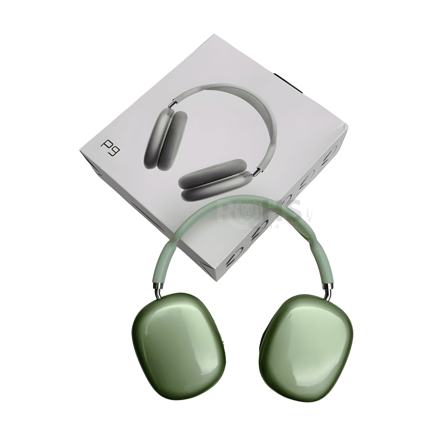 Audífonos Bluetooth Inalámbricos P9 Con Micrófono Verde - 1