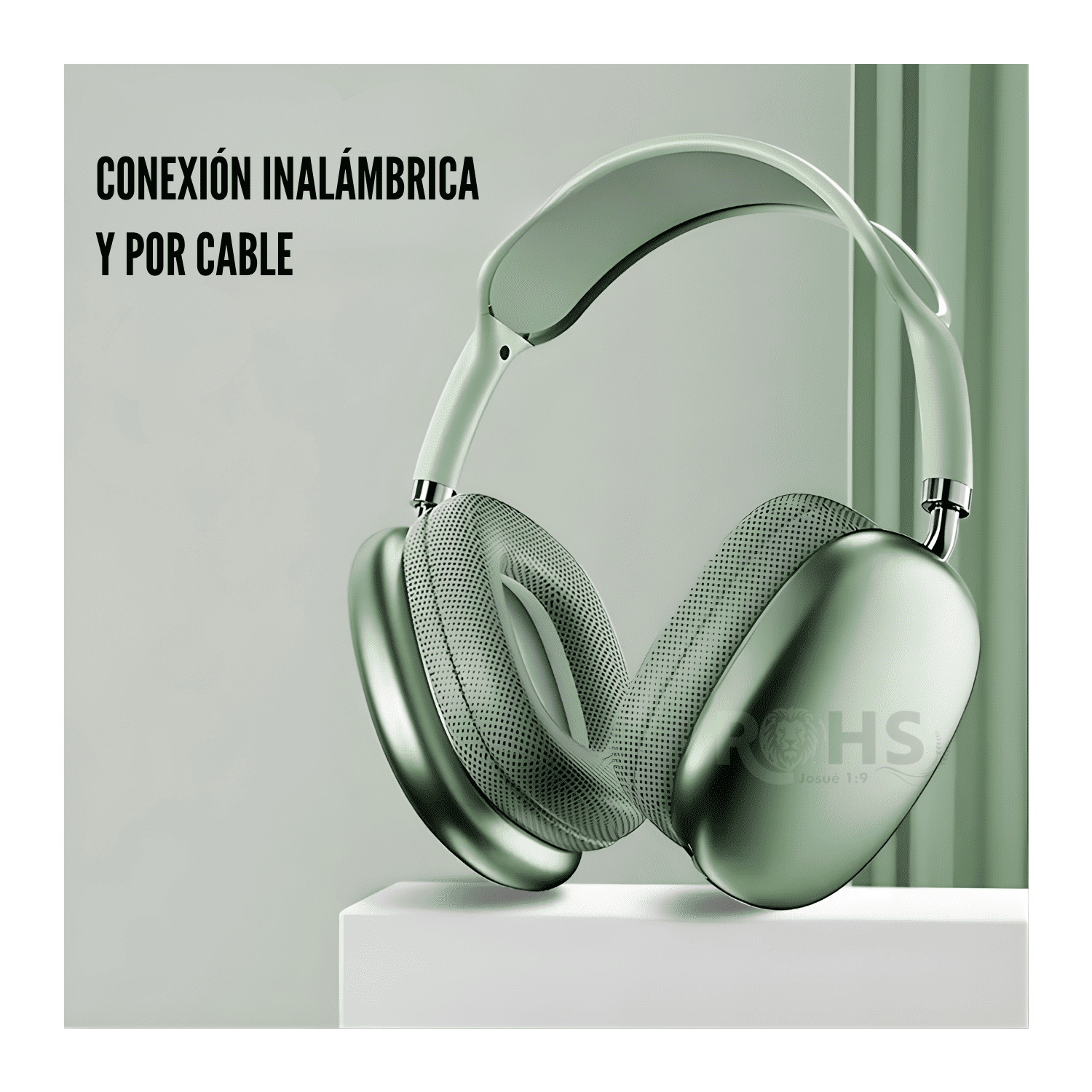 Audífonos Bluetooth Inalámbricos P9 Con Micrófono Verde - 7