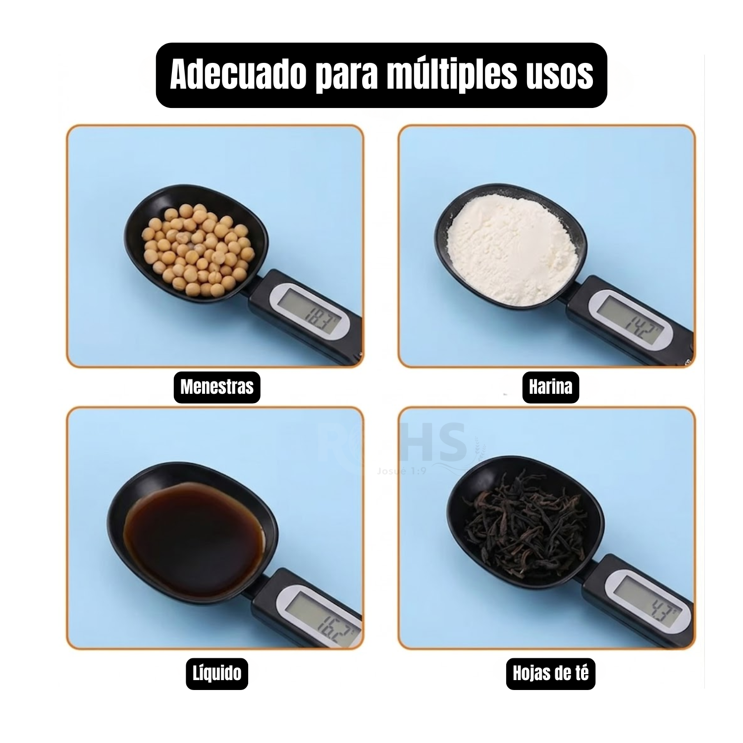 SET X2 CUCHARAS MEDIDORAS GRAMERAS DIGITALES MULTIFUNCIONALES - 3
