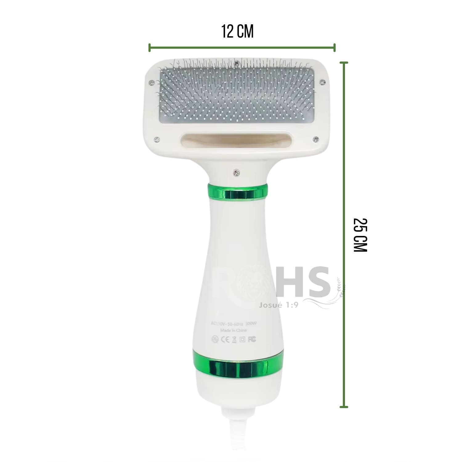 DÚO CEPILLO SECADOR ELÉCTRICO Y CEPILLO VAPORIZADOR PARA MASCOTAS - 6