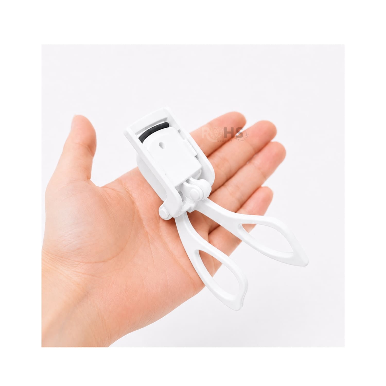 RIZADORA DE PESTAÑAS ELÉCTRICA BLANCA PORTÁTIL DE PLÁSTICO ABS - 4