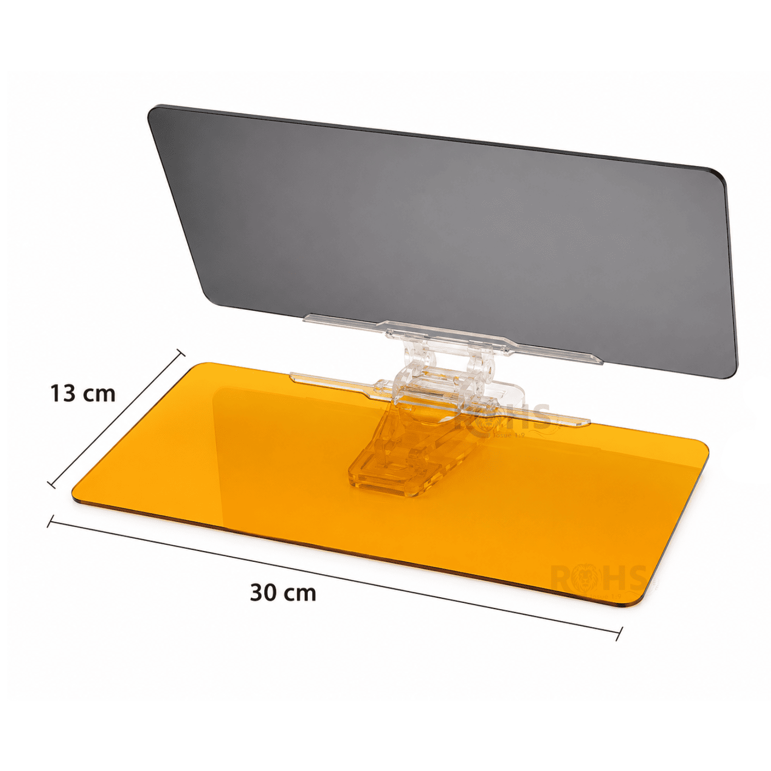 VISOR ANTIRREFLEJO HD PARA AUTO DÍA Y NOCHE CON CLIP AJUSTABLE - 3
