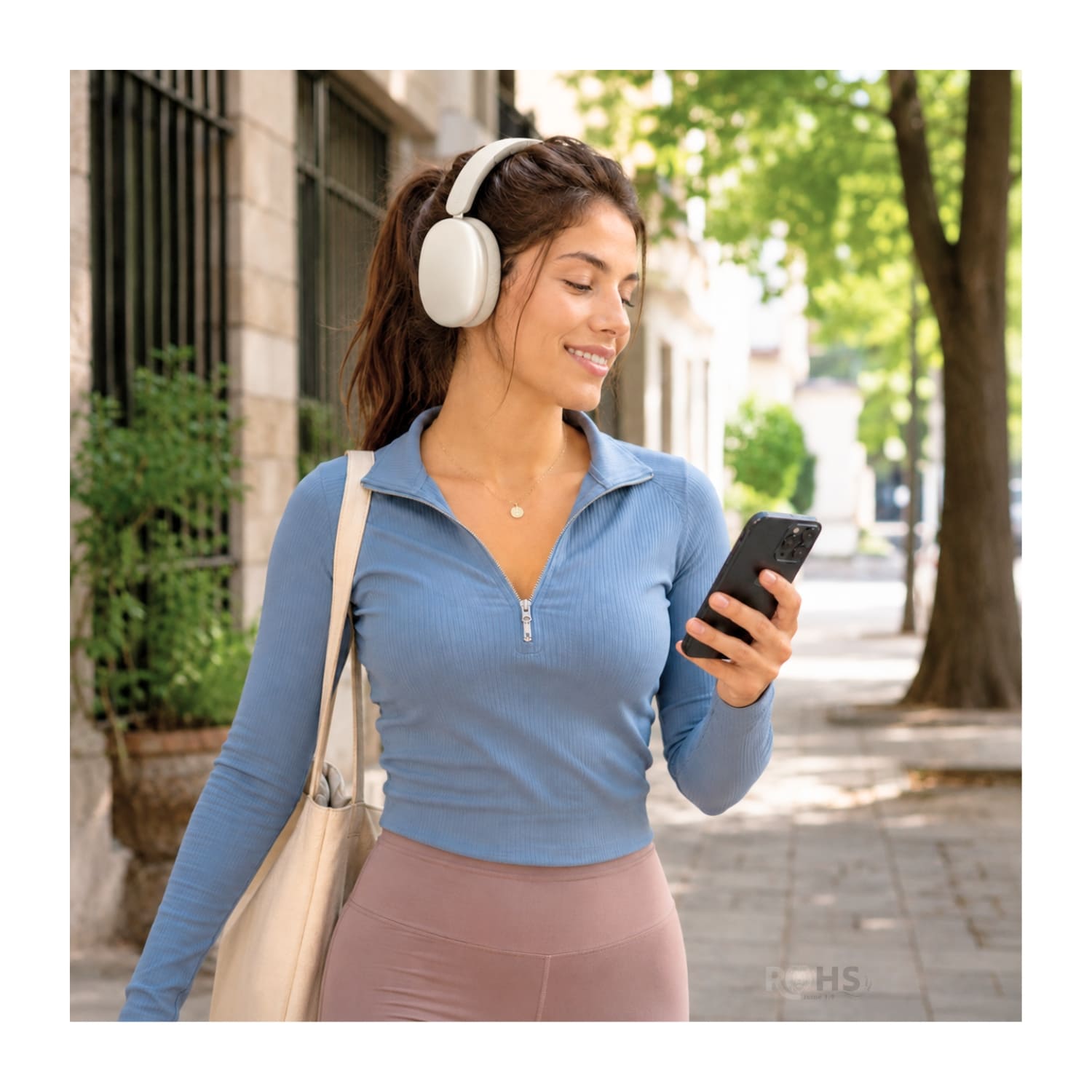 AUDÍFONOS BLUETOOTH KIMISO K601 COLOR BLANCO CON REDUCCIÓN DE RUIDO Y BLUETOOTH 5.4 - 5