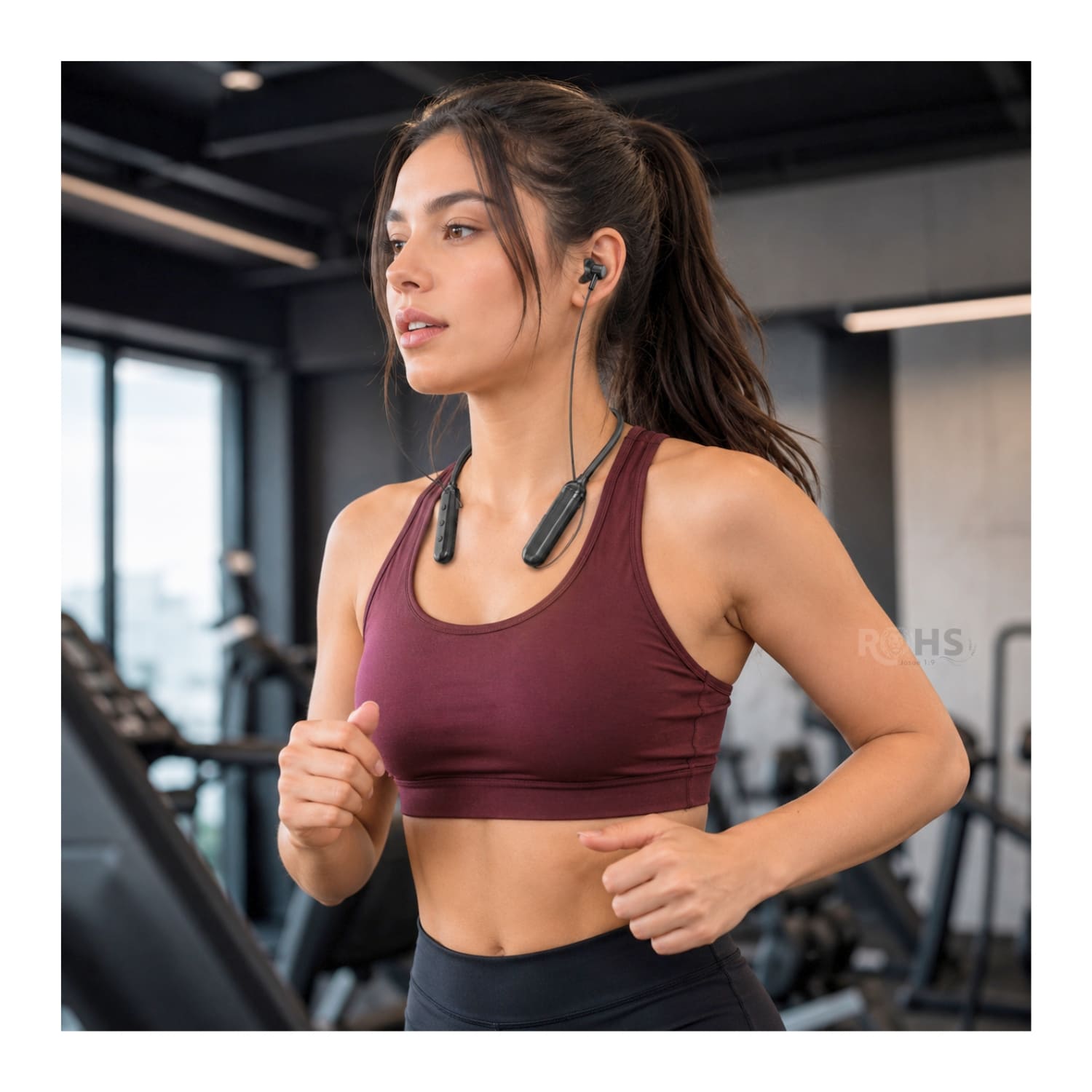 AUDÍFONOS BLUETOOTH DEPORTIVOS TIPO COLLAR Y BATERÍA RECARGABLE - 2