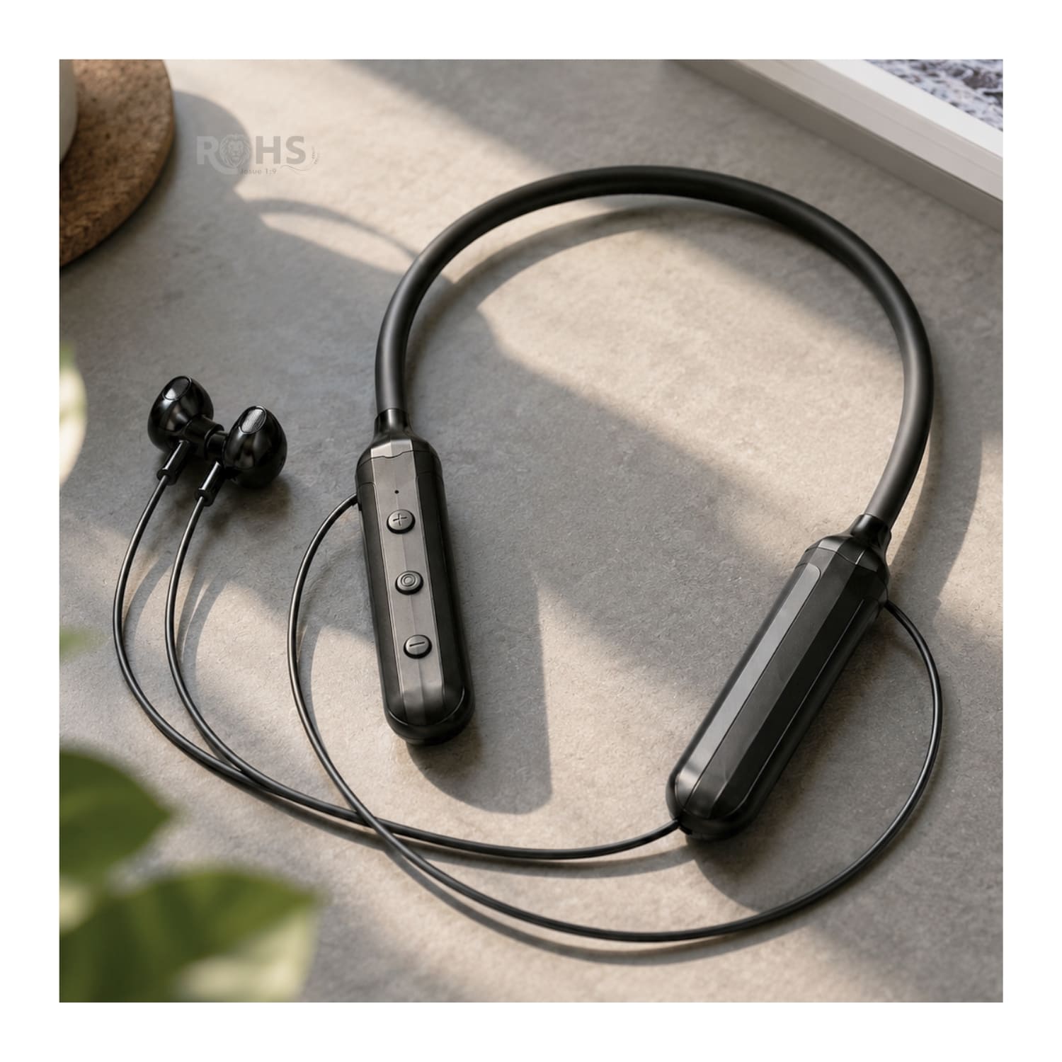 AUDÍFONOS BLUETOOTH DEPORTIVOS TIPO COLLAR Y BATERÍA RECARGABLE - 7