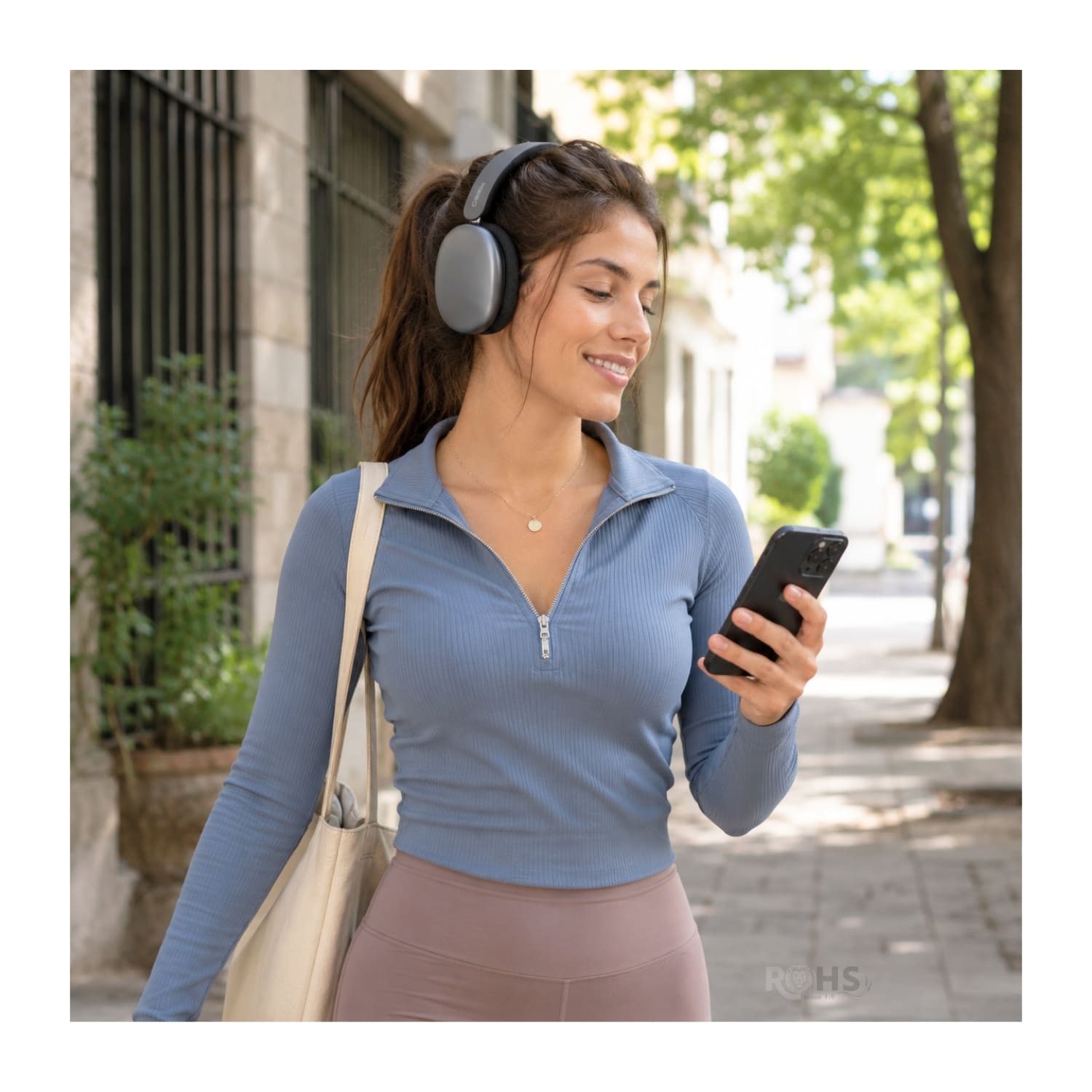 AUDÍFONOS BLUETOOTH KIMISO K601 COLOR NEGRO CON REDUCCIÓN DE RUIDO Y BLUETOOTH 5.4 - 5