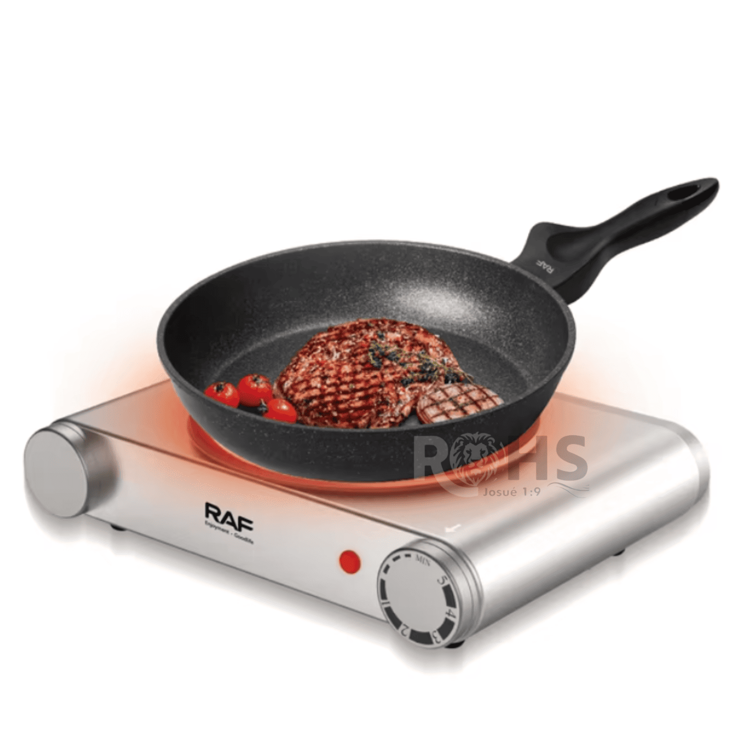 ESTUFA ELÉCTRICA INDIVIDUAL RAF R.8071 1000W COMPACTA CON PROTECCIÓN CONTRA SOBRECALENTAMIENTO - 2