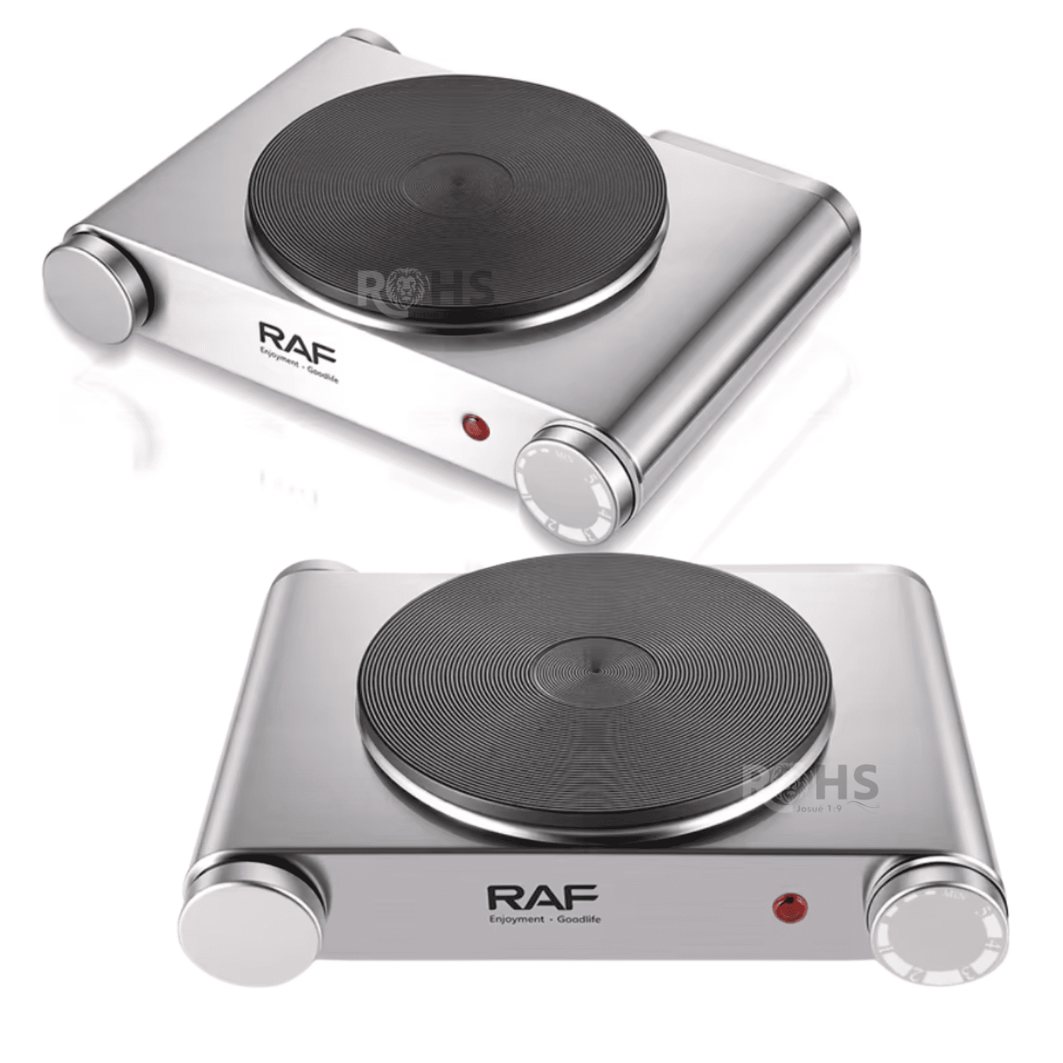 ESTUFA ELÉCTRICA INDIVIDUAL RAF R.8071 1000W COMPACTA CON PROTECCIÓN CONTRA SOBRECALENTAMIENTO - 5