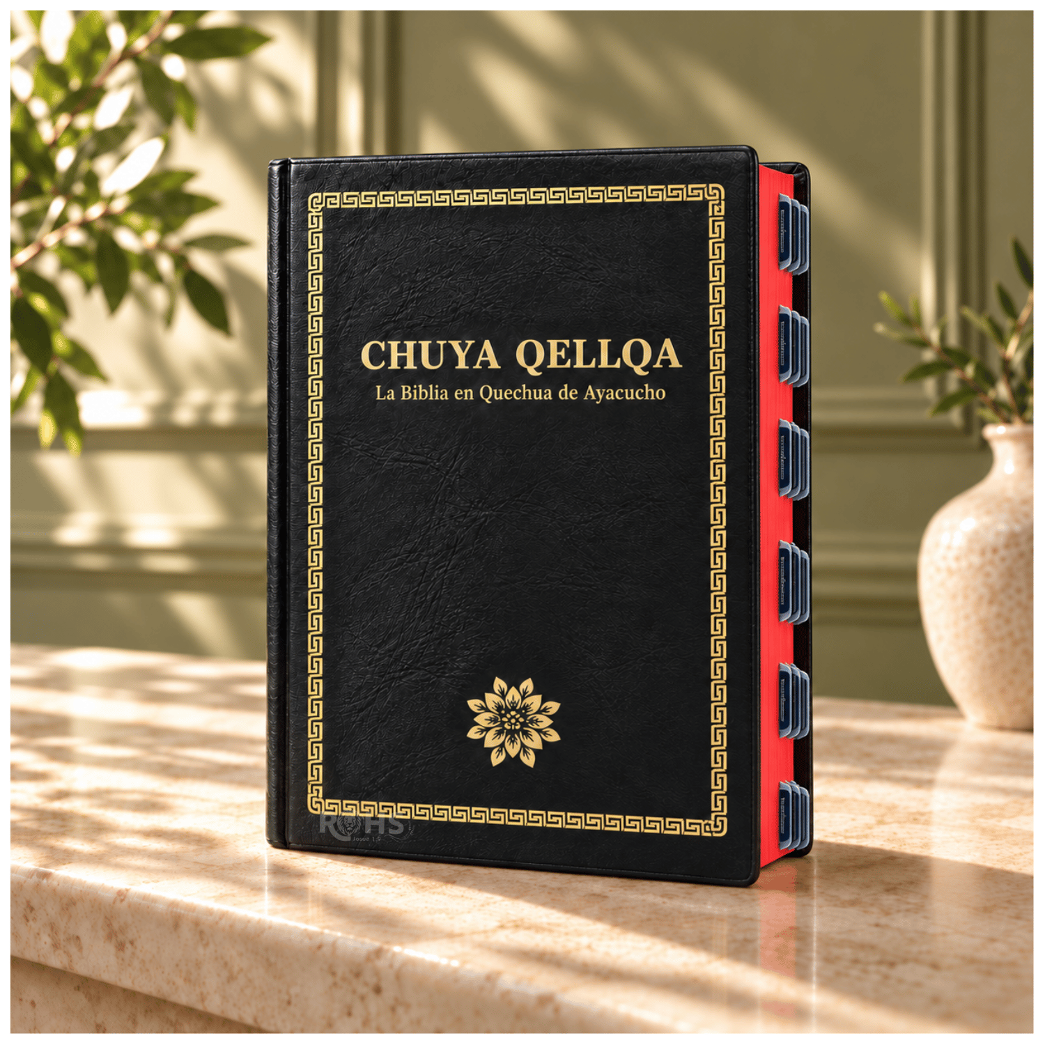 BIBLIA EN QUECHUA AYACUCHANO “CHUYA QELLQA” - TAPA NEGRA + PESTAÑAS E ÍNDICES - 7