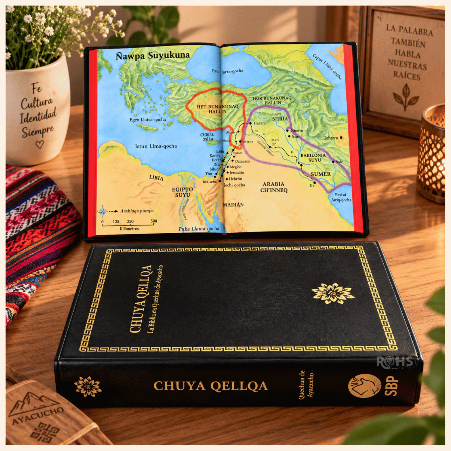 BIBLIA “CHUYA QELLQA” QUECHUA AYACUCHO - EDICIÓN ESPECIAL + PESTAÑAS DE BÚSQUEDA - 1